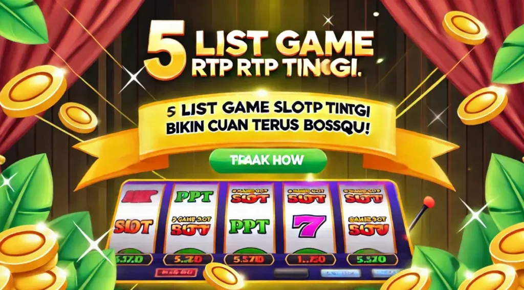 Slot RTP Tinggi bikin Cuan